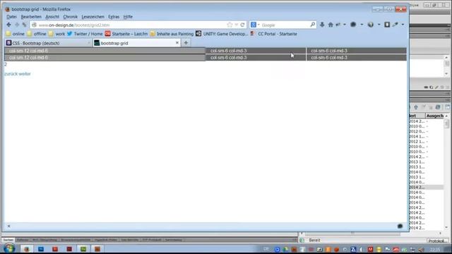 Bootstrap3 (deutsch) Raster, Grid смотреть онлайн