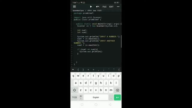 Java(Netbeans) coding using Android phone смотреть онлайн