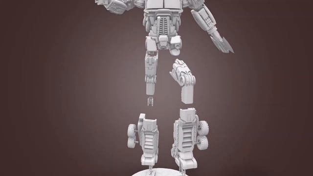 Optimus Prime G1 3D Printing Model | Assembly By Gambody
