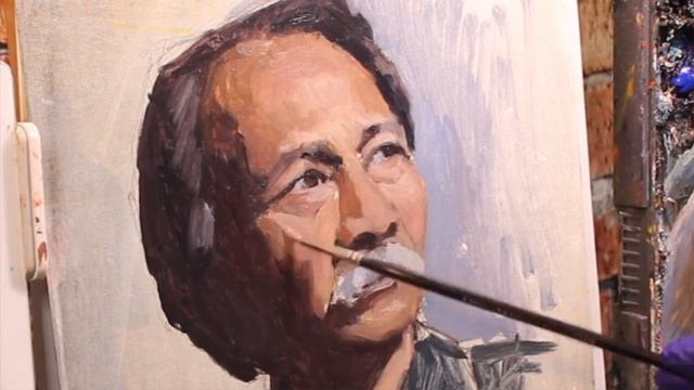 Portrait Painting Broken Down