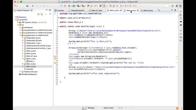 Java 101 for Hydrologists - Java 8 way of writing a file смотреть онлайн