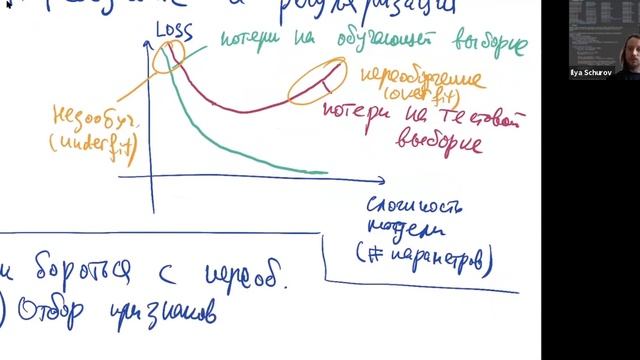 Машинное обучение - Линейная и логистическая регрессии - лекция №6 - Илья Щуров (18.02.2021) смотреть онлайн