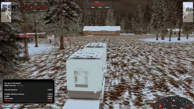 Arctic Trucker The Simulation Gameplay PC HD смотреть онлайн