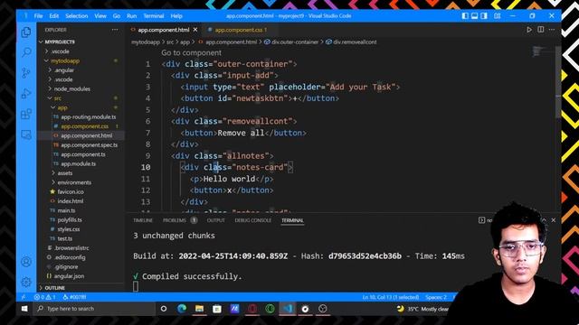 Create a Todo Notes App using Angular | Angular Series | Harshal Jain смотреть онлайн