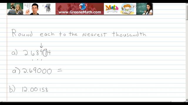 Round to the Nearest Thousandth смотреть онлайн