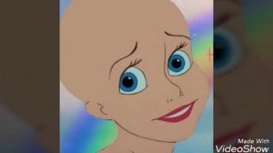 Дисней принцессы лысые ???