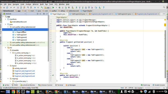 Creating Swipe Views with Tabs in Android смотреть онлайн