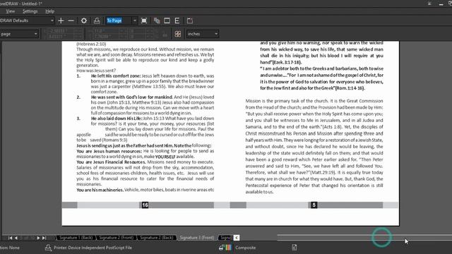 How To Domi Booklets Pages For Printing in CorelDraw | CorelDraw 2022 смотреть онлайн