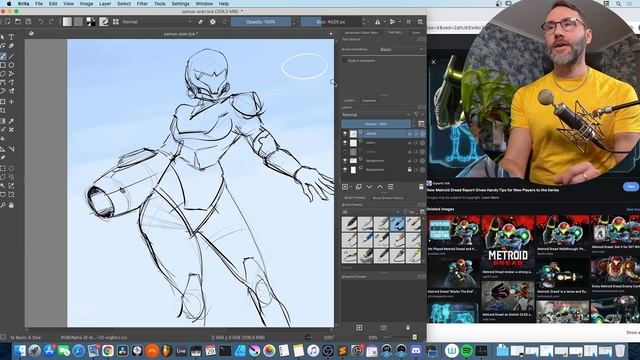Best Drawing Tablet Under $90 | GAOMON M1220 Graphic Tablet Review смотреть онлайн