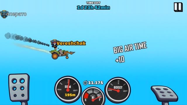 Hill Climb Racing 2 - 36754 points in MAKE THE DREAM WORK Team Event смотреть онлайн
