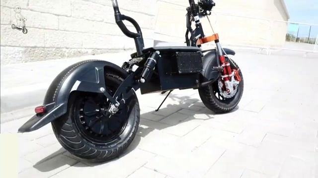 Электросамокат Custom "Царь Самокат" 3000W 70V 45AH смотреть онлайн