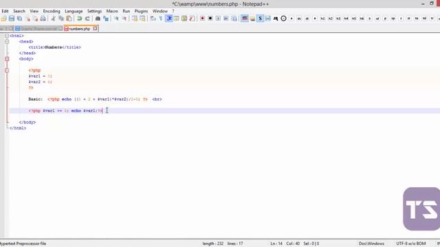 Numbers in PHP - Lecture 12 (PHP Tutorial) смотреть онлайн