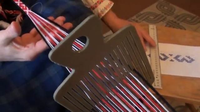 Мастер-класс по плетению традиционного женского пояса. Мастер - Татьяна Николаевна Глушкова смотреть онлайн