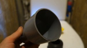 Замена чугунной трубы на ПВХ через переходник самостоятельно.