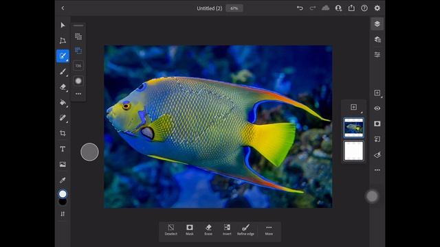 How To Get Rid of Unwanted Background in Photoshop (iPad Version) смотреть онлайн