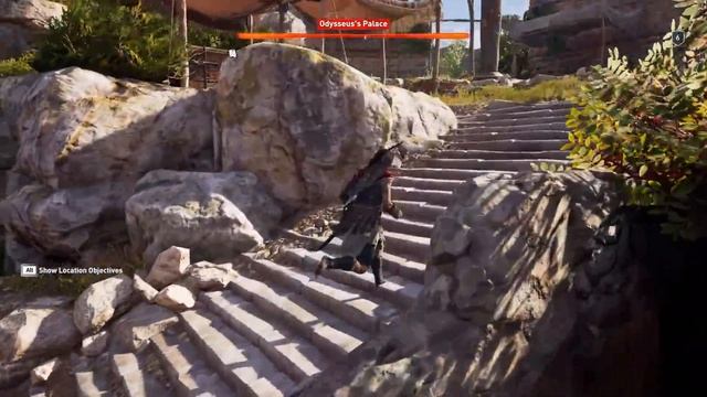 Odysseus's palace: Location of Ancient Tablet and loot treasure - ASSASSIN’S CREED ODYSSEY смотреть онлайн