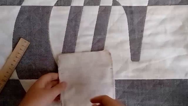 DIY мешочек с завязками из хлопка. смотреть онлайн