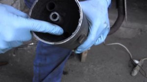 СВОИМИ РУКАМИ: Очистка глушителя 2Т скутера способ 2