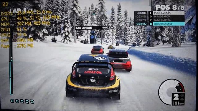 DiRT 3 on Pentium D 805 - Can It Run? смотреть онлайн