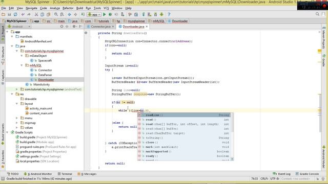 Android MySQL Database Ep.09 : Spinner - Select and Show [HttpUrlConnection] смотреть онлайн