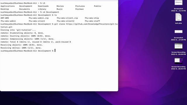 Git clone - Clone a repository into a new directory | Git Tutorial смотреть онлайн