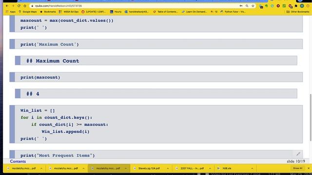Counting with Dicts смотреть онлайн