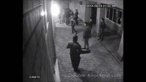 Как бьют боксеры на улице