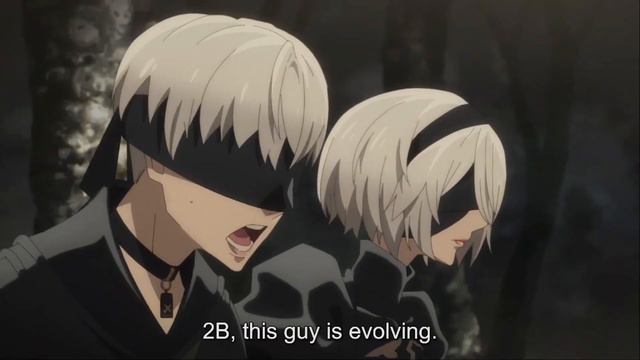 2B And 9S Vs Adam I NieRAutomata Anime