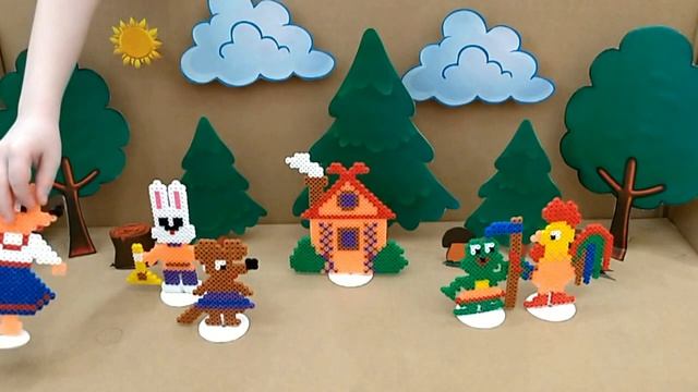 #ВсейСемьейСоШколойРосатома Семейный кукольный театр Сказка "Теремок" смотреть онлайн