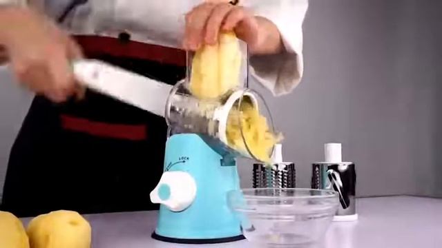 Multi-function grater vegetable shredded potato machine смотреть онлайн