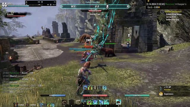 Shadowfen Adventures: Outside Interference quest | The Elder Scrolls Online смотреть онлайн
