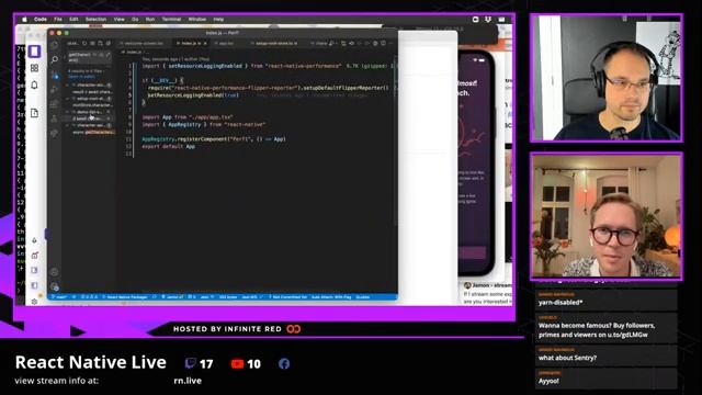PERFORMANCE! Let's dive into React Native performance with Joel Arvidsson смотреть онлайн