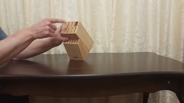 Видеообзор Блок деревянный Tescoma 869508 для 8+6 ножей смотреть онлайн