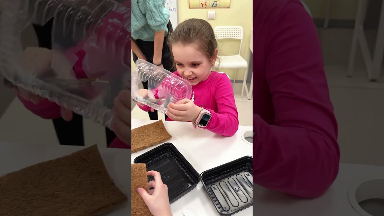 Первая встреча детей с мистером Брокколи