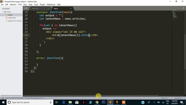 How to display News with out searching - NEWS API смотреть онлайн