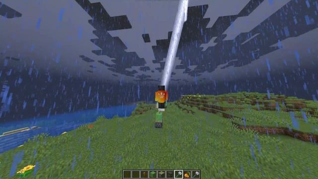 How to make a thundering machine in minecraft java ||⚡|| 100% working|| смотреть онлайн