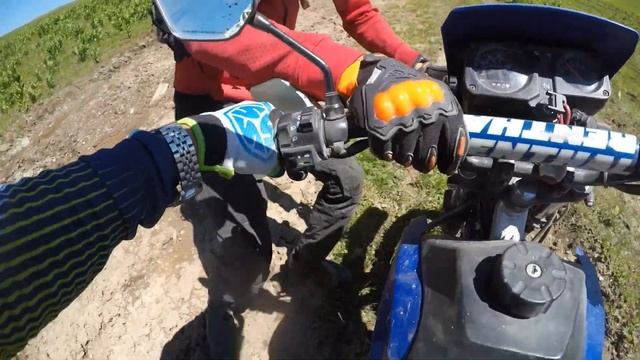 поездка к озеру Манас на мотоцикле смотреть онлайн