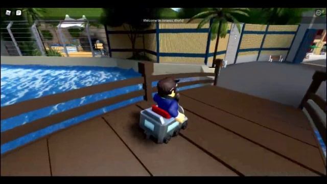 Visiting Jurassic World In ROBLOX смотреть онлайн