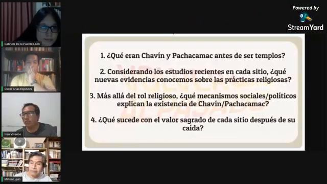 Chavín & Pachacamac: La arqueología de dos oráculos andinos смотреть онлайн