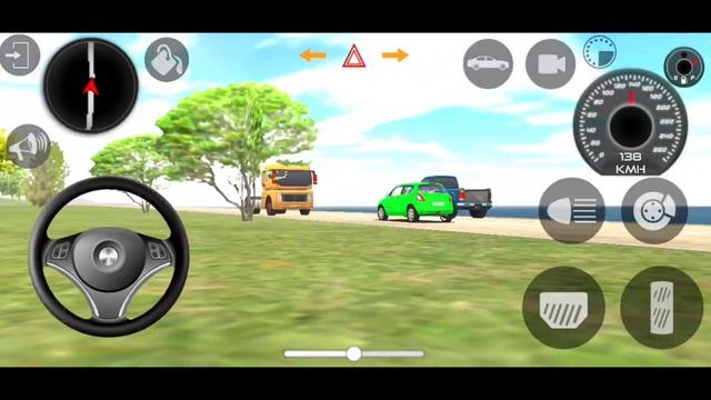 Indian Cars Simulator 3D #3 -Driving Maruti Suzuki Swift In Village - Android Gameplay