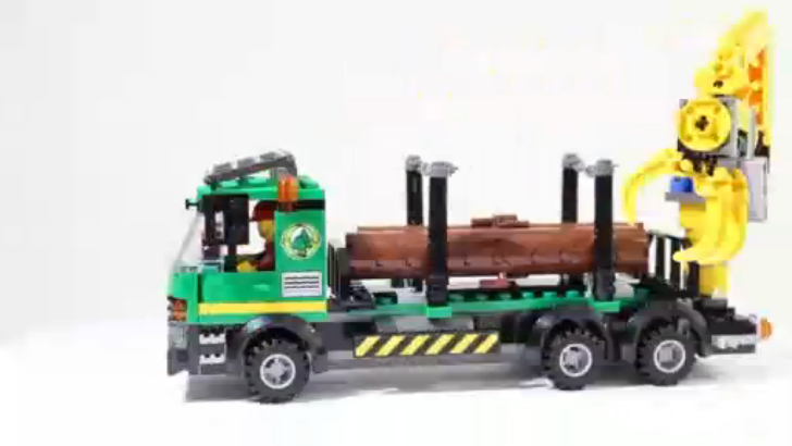 Lego City 60059 Logging Truck - Lego Speed Build смотреть онлайн