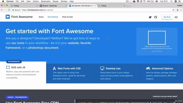 13 Bootstrap Buttons & Font Awesome смотреть онлайн