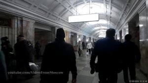 метро Белорусская-радиальная (вход) // 7 марта 2019