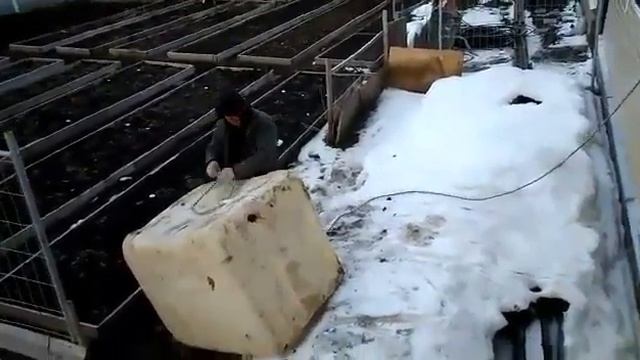 Установка бочки для полива! смотреть онлайн