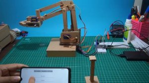How To Make Robot Arm Nodemcu Esp8266 (Access Point) IOT Project
