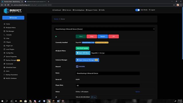 How to setup the BisectHosting panel Discord bot смотреть онлайн