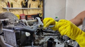 Ремонт мотора Yamaha Gear 4t от подписчика !