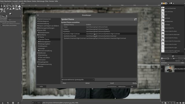 #Gimp 2.10.18: Werkzeug-Gruppen und Hochkontrast Icon-Thema смотреть онлайн