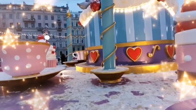 Рождественская ярмарка в Питере.#новыйгод #рождество #ярмарка смотреть онлайн