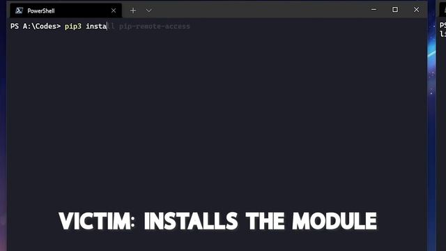 Reverse Shell with PIP hack смотреть онлайн